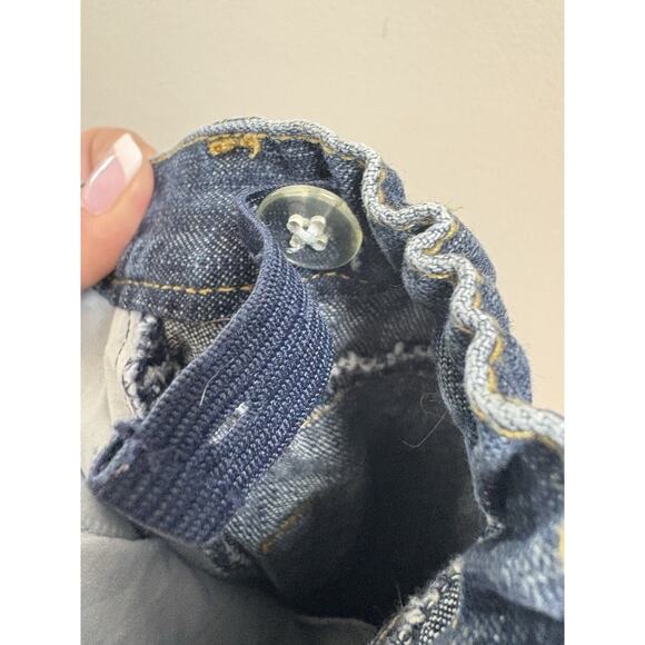 Vtg 2004 Gymboree Ski Bunny Outfit Girls 8 Top & Jeans Set Embroidered Winter - Picture 8 of 8